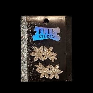 NWOT Rhinestone Hair Clips